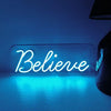 Believe Neon Sign - Neon Tracker