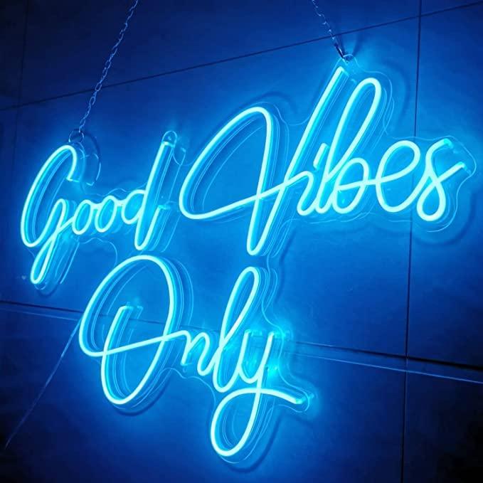 Good Vibes Only Neon Sign - Neon Tracker
